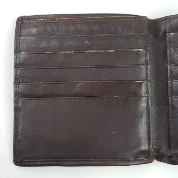 Dior Dark Brown Leather Wallet - Picture 3 of 9